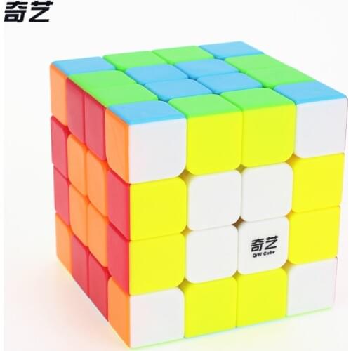 QiYi QI YUAN S 4x4 Magic Cube Competition Puzzle Cubes Toys For Children Kids cubo stickerless Matte cube