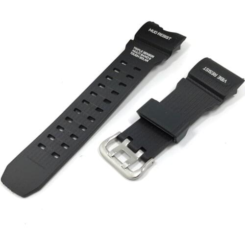 PU Wristband Strap For Casio G-SHOCK GWG-1000GB Sport Watch band GWG1000GB Bracelet GWG-1000-1A3 GWG-1000GB-1APR Belt Wrist