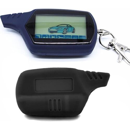 A61 Russian keychain Version LCD Remote Controller for Starline A61 Twage A61 KeyChian Fob Two Way Car Alarm System