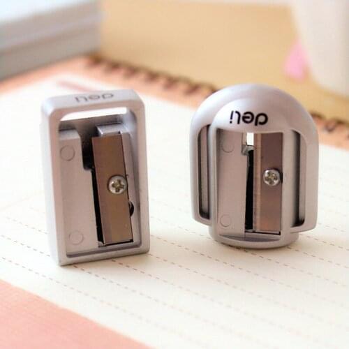 High Quality Zinc Alloy Special Pencil sharpener Office School Student portable Metal Sharpener 664