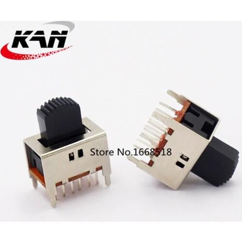 20PCS SS-42D01 4P2T-G9 Four pole double throw 2 position slide switch 12 pin DIP type with 4 fixed pin handle heights
