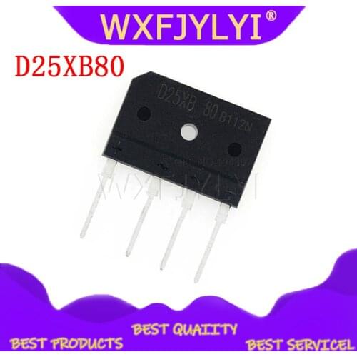 5PCS/Lot D25XB80 25XB80 800V 25A Bridge Rectifiers Bridge new original