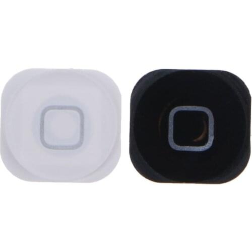 Free shipping Home Menu Button Replacement Return Key Cap Rubber Gasket Holder Repair Part for iPod Touch 5