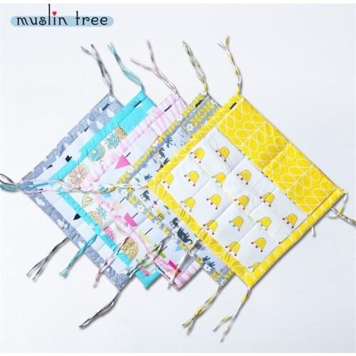 Baby bed washable cotton storage bag Storage can be suspended Can be placed Diaper bottle Multifunctional storage bag