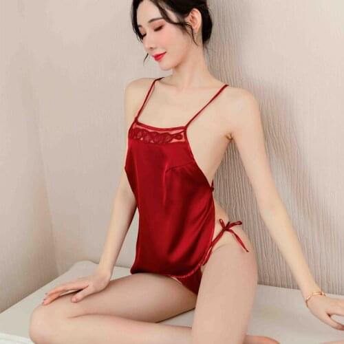 Exotic Lingerie For Women Sexy Underwear Lace Bellyband Set Suspender Sleepwear Open Crotch Erotic Thong Temptation Large Size