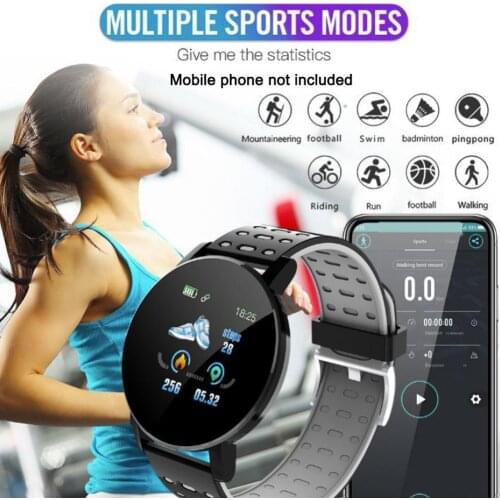 Часы с шагомером GRWIBEOU China At AliExpress