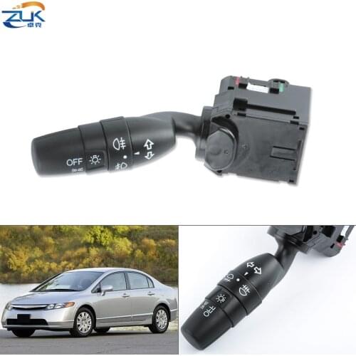 ZUK Lighting & Turn Signal Switch Assy For HONDA CIVIC FA1 2006 2007 2008 2009 2010 2011 CIVIC HYBRID FA3 CRV RE2 RE4 2007-2009