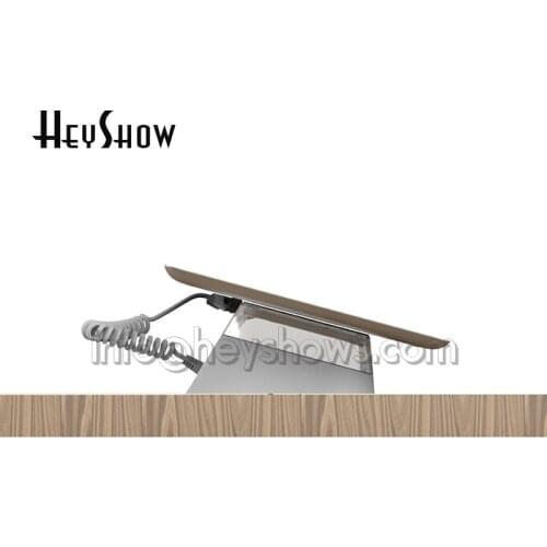 Tablet Security Display Stand Acrylic Ipad Alarm System Kindle Anti-theft Holder Base Charging For All Brand Pad Retail Shop