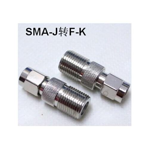 RF SMA Connector F Type SMA-K Female to F-J male,Coaxial connector wireless router Antenna New and original