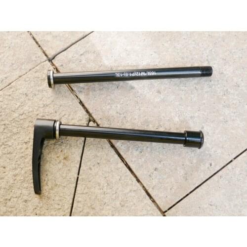 Alloy Thru-axle 100mm * 12mm / 100mm * 15mm Axle + 142mm * 12mm Axle Road Cyclocross Bike Axle - 2 pcs axle ( Front & Rear )