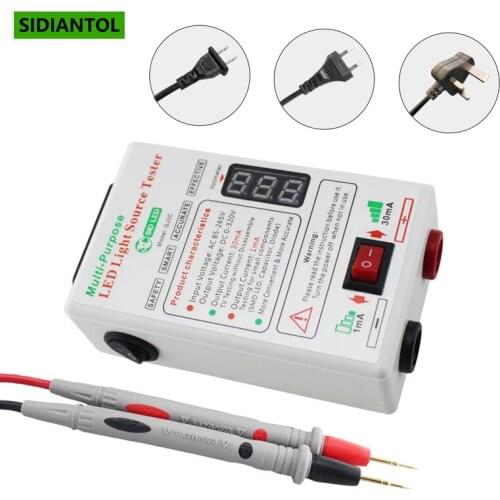 0-330V LED Bead Lamp Strip TV Backlight Tester High and Low Current Switching No Need Disassemble LED LCD Screen Lights Repair