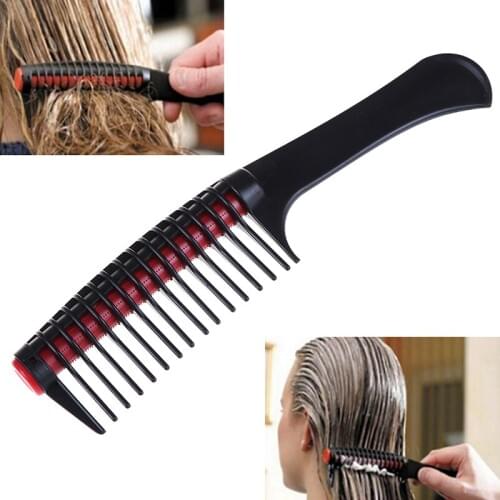 1PC Salon Combs Anti-hair Loss Roller Comb Anti-static Men Women Plastic Cutting Comb Hair Hairdressing & Barbers