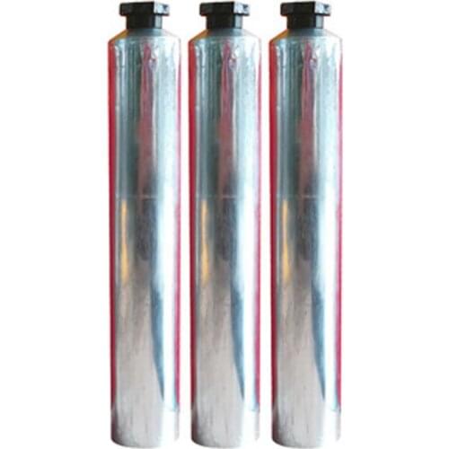 592pcs Silver Aluminum Empty Toothpaste Tubes W / Needle Cap Unsealed Cosmetic Dispensing Tube 60ml Wholesale