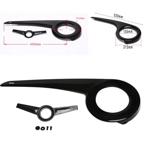 2019 ABS Bicycle Bike Chain Guard Cove Cycling Accessories r For 32 Teeth 38 Teeth Chainwheel Black Bicycle Parts Accessort