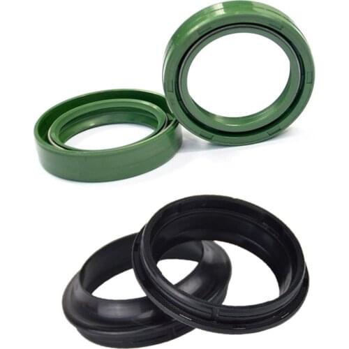 Motorcycle Front Fork Damper Oil Seal Dust Seals Kit For Yamaha TT-R225 XT225 TTR230 TT-R230 RZ350 RD400 SR500 XS500 XS650 IT125