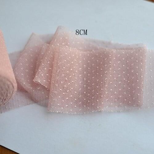 Hot sale Barcode cut yarn little doll accessories 8 cm garment accessories lace H292