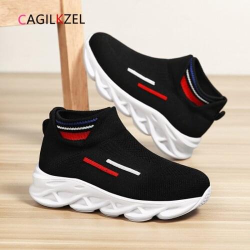 CAGILKZEL Autumn Children Shoes Boys LightWeight Comfortable Kids Shoes For Girls Sneakers Sports Casual Shoes Chaussure Enfant