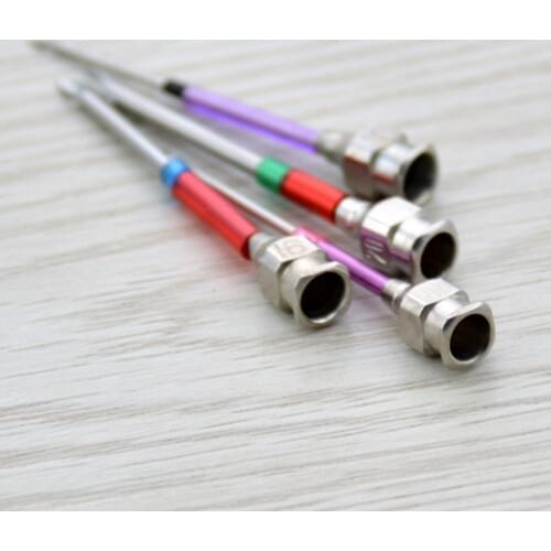 Embroidery Stitching Punch Needle Handmade Metal Needlepoint Kits for DIY Embroidery Cross Stich Sewing Tool Set with Tube