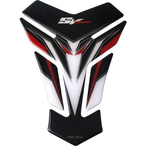 With logo SV1000 New 3D Motorcycle Tank Pad Protector Decal Stickers Case for Suzuki SV1000 SV1000S