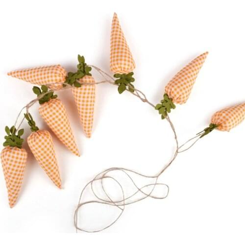 Wall Hanging Adornment Decor Carrot Decoration Cloth Carrots Polyester Party Easter Living Room Home Office Decorations