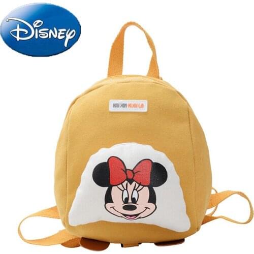 Disney Mickey Mouse Bag Cartoon Backpack Large Capacity Kids Schoolbag Cute Childrens Handbag Girl Handbag Minnie Shoulder Bags