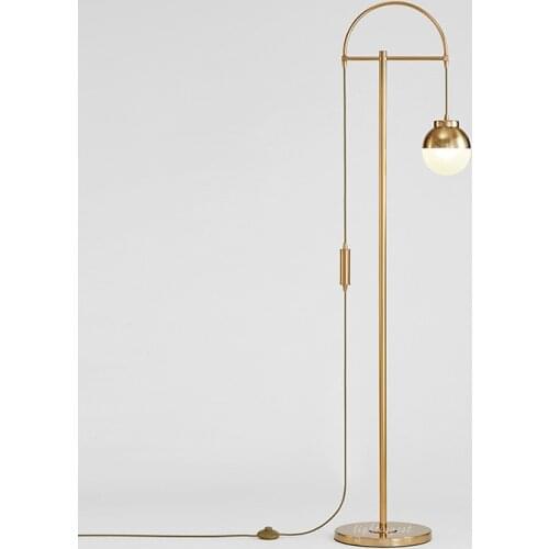 Led glass ball staande lamp vloerlamp lampade da terra led stand luminaria pendente living room lamp store standing lamp