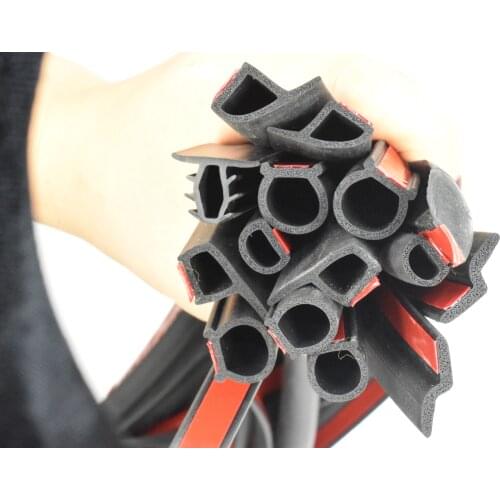 For the roewe 350 Side Doors Seal Moldings Adhesive Scratch Protective For Cars Car Door Protector Trips Rubber Edge Strips