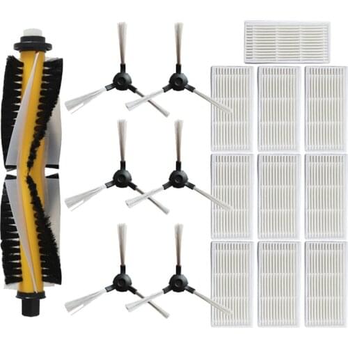 High quality 1*main brush+6*side brush+10*Hepa replacement for Prosct enic 780 t T 790 T robotic vacuum cleaner