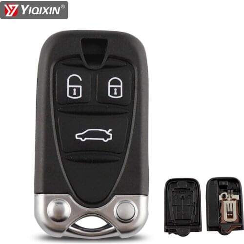 YIQIXIN 3 Buttons Car Remote Key Shell With Blade Auto Accessories For Alfa Romeo 159 Brera 156 Spider Smart Car Key Shell