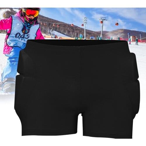 Winter Hip Butt Elastic Snowboard Shock Absorb Kids Tailbone Ski Gear Skate Protector Breathable Padded Shorts Heat Resistant