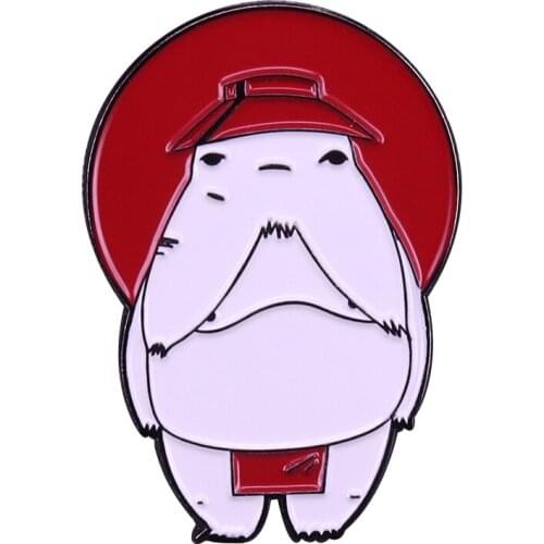 Radish Spirit lapel pin Spirited Away fans cute addition