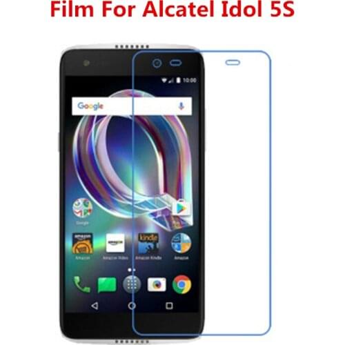 1/2/5/10 Pcs Ultra Thin Clear HD LCD Screen Protector Film With Cleaning Cloth Film For Alcatel Idol 5S