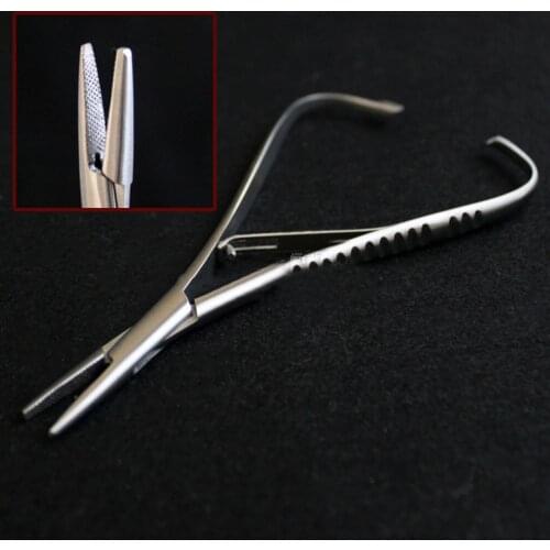 High Quality 2017 New Arrival 1 pc Dental Needle Holder Pliers Dentist Surgical Device Instrument Equipment 14cm (5.5")