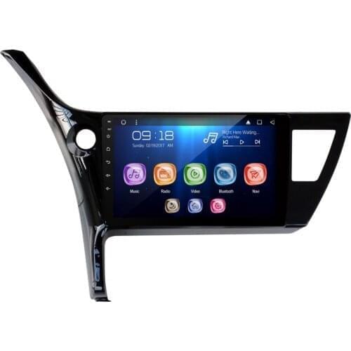 Allways 10.1" IPS Screen Android 9.0 Octa-core Ram 2GB Rom 32GB Car Multimedia for Toyota Corolla (LHD) 2017 Full touch screen