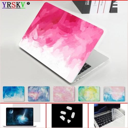 New 3D Graffiti Painted Laptop Case For Apple Macbook M1 Chip Air Pro Retina Touch Bar ID 11 12 13 15 16 inch Cover Case