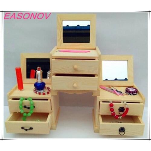 EASONOV Rectangular pull-out solid wood wooden box storage Box Gift Boxes Small wooden box Customized wooden box
