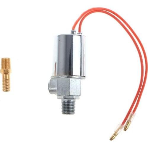 1/4" Car Metal Train Truck Air Horn Electric Solenoid Valve DC 12V