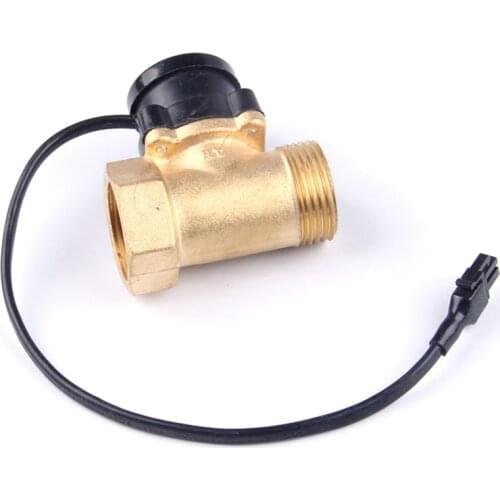 Hot Sale HT800 One 1 Inch Water Pump Flow Sensor Switch Liquid Booster Solar Heater Brass Magnetic Pressure Automatic Control Va