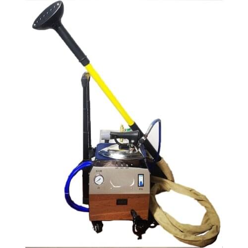 Steam Garment Ironing Machine Pull Rod Type With Water Tank Automatic Energy-Saving Boiler Ironing Curtain Iron 3000W