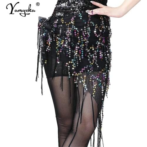 Sexy See Through mesh y2k vintage Sequin mini Summer skirt women Cover Up bikini Beach Party club skirts wrap tassel skirts 2021