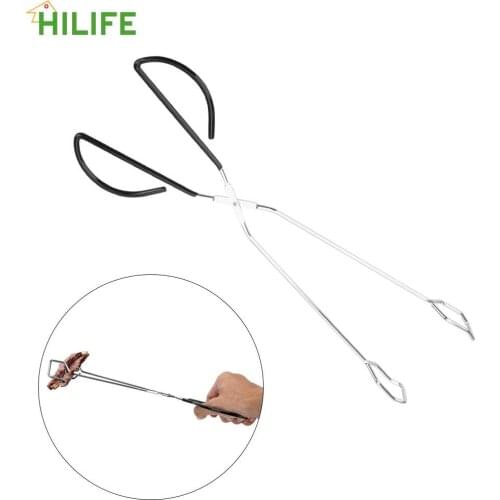 BBQ Tongs Stainless Steel Barbecue Grill Pliers Convenient BBQ Tools Kitchen Gadgets Barbecue Buffet Food Clip Carbon Pliers