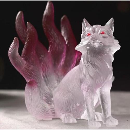 Nine-tailed Foxes Crafts Silicone Mold Jewelry Epoxy Resin Casting Jewelry Tool Making Resin Diy Craft Home Decoration