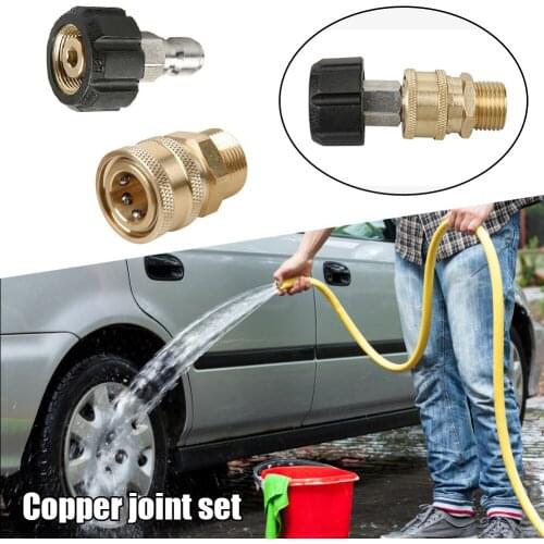 Telescoping Replacement Lance Cleaner 2x Pressure Washer Adapter Quick Connect Kit M22-14 Swivel to 3/8 Quick Connect