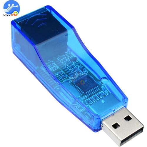 USB Ethernet Adapter USB 2.0 to RJ45 Ethernet Network Card LAN Adapter For Windows 7/8/10/XP Laptop USB Ethernet Connector