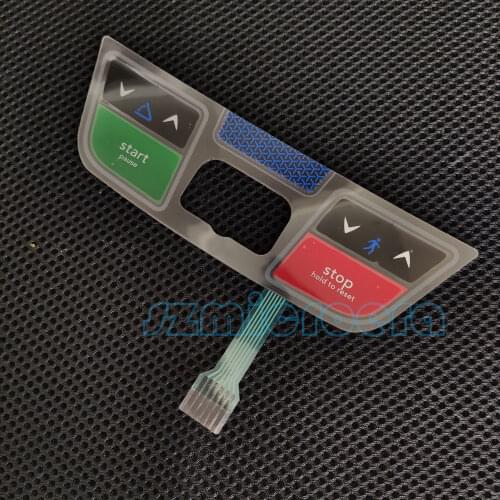 1PC Horizon T202 T202-03 Membrane switch Membrane buttons keyboard Keyboard stickers Horizon Fitness T202 START STOP Button