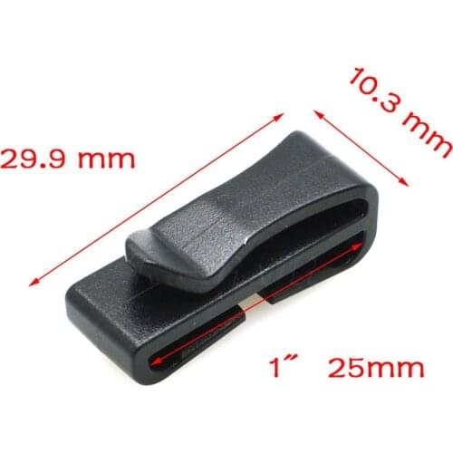 100pieces/lot 3 Size Molle Black Tactical Quick Slip Keeper Buckle clip Slider Adjusting Strap Belt Outdoor Military Attach