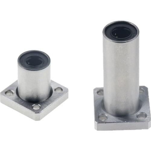 4PCS LMK8UU LMK10LUU LMK12LUU LMK13LUU Flange Linear Baring 6MM 10MM 12MM 20MM CNC Linear Bush
