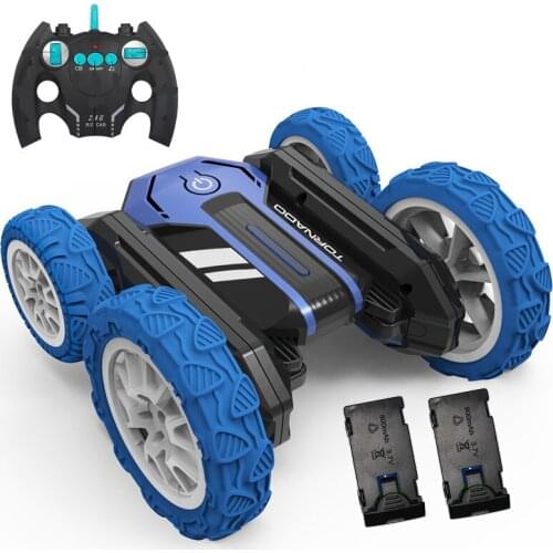Remote Control Car 360 Degree Rollover Double-sided Butterfly Car Rotating Stunt Car Deformation Off-road Climbing Toy Car
