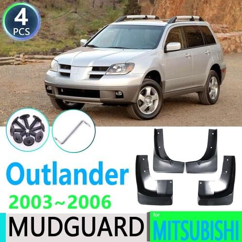 For Mitsubishi Outlander 2003~2006 2004 2005 Mudguard Mud Flaps Guard Splash Flap Mudguards Car Accessories