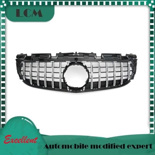 GT Style Front Bumper Racing Grille For-Mercedes-Benz SLC-class SLC200 SLC260 SLC300 SLC43 R172 2016-2018